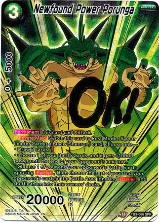 Newfound Power Porunga (SPR) [TB3-066_SPR] | Shuffle n Cut Hobbies & Games