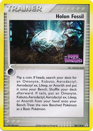Holon Fossil (86/110) (Stamped) [EX: Holon Phantoms] | Shuffle n Cut Hobbies & Games