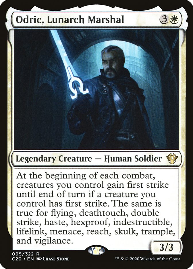 Odric, Lunarch Marshal [Commander 2020] | Shuffle n Cut Hobbies & Games