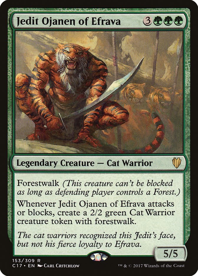 Jedit Ojanen of Efrava [Commander 2017] | Shuffle n Cut Hobbies & Games
