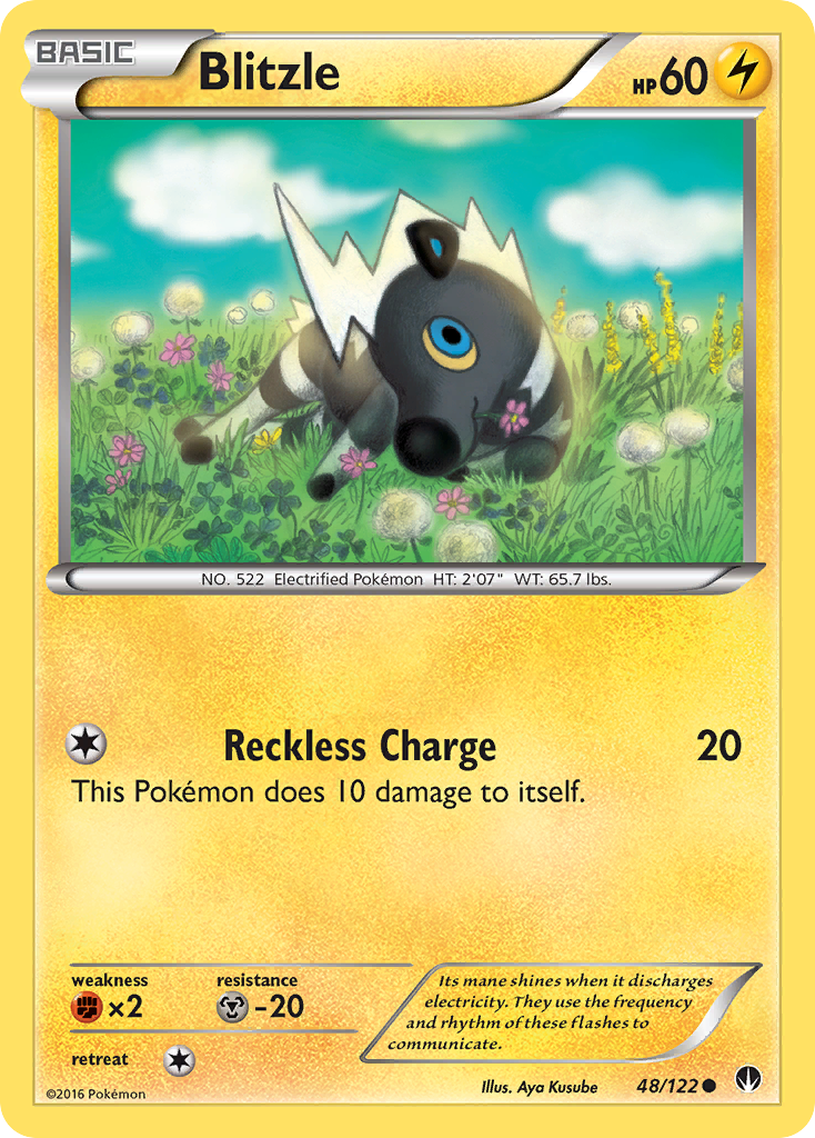 Blitzle (48/122) [XY: BREAKpoint] | Shuffle n Cut Hobbies & Games