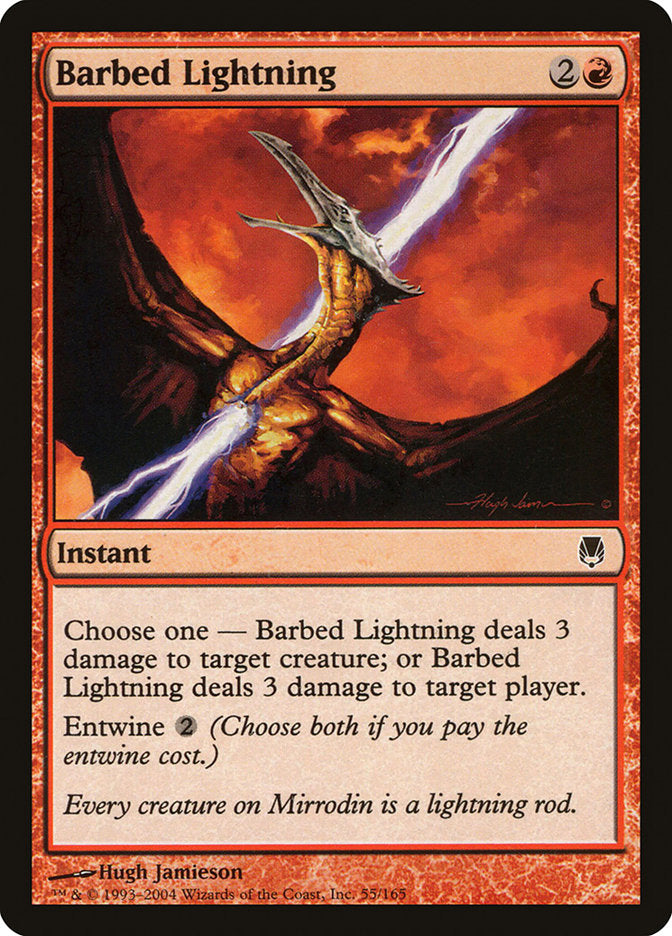 Barbed Lightning [Darksteel] | Shuffle n Cut Hobbies & Games