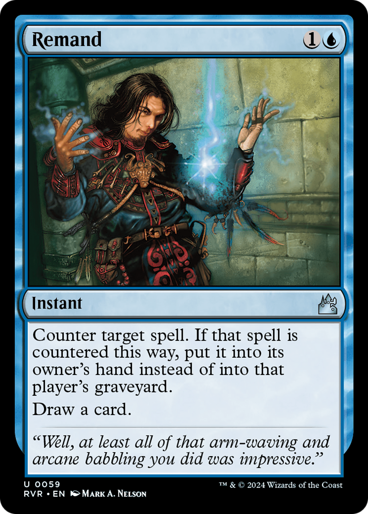 Remand [Ravnica Remastered] | Shuffle n Cut Hobbies & Games