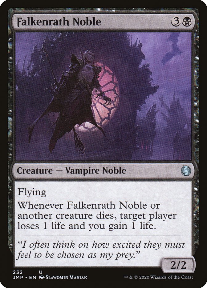 Falkenrath Noble [Jumpstart] | Shuffle n Cut Hobbies & Games