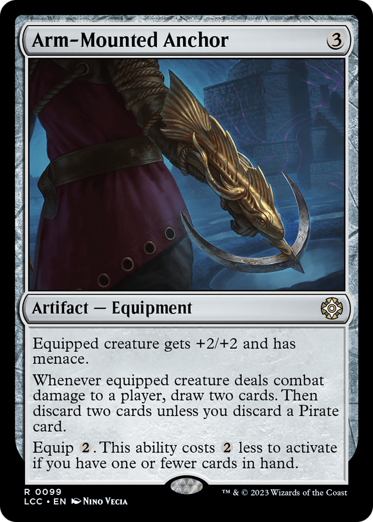 Arm-Mounted Anchor [The Lost Caverns of Ixalan Commander] | Shuffle n Cut Hobbies & Games