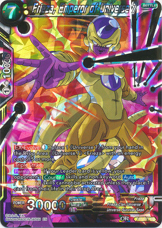 Frieza, Emperor of Universe 7 (Shatterfoil) (TB1-077) [Dragon Brawl] | Shuffle n Cut Hobbies & Games