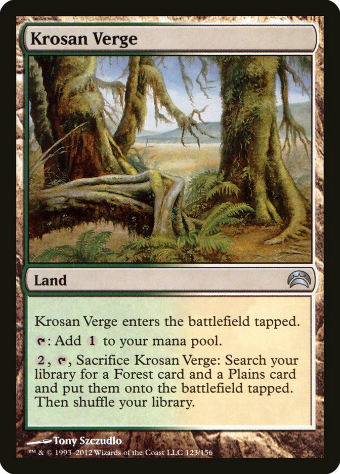 Krosan Verge [Planechase 2012] | Shuffle n Cut Hobbies & Games