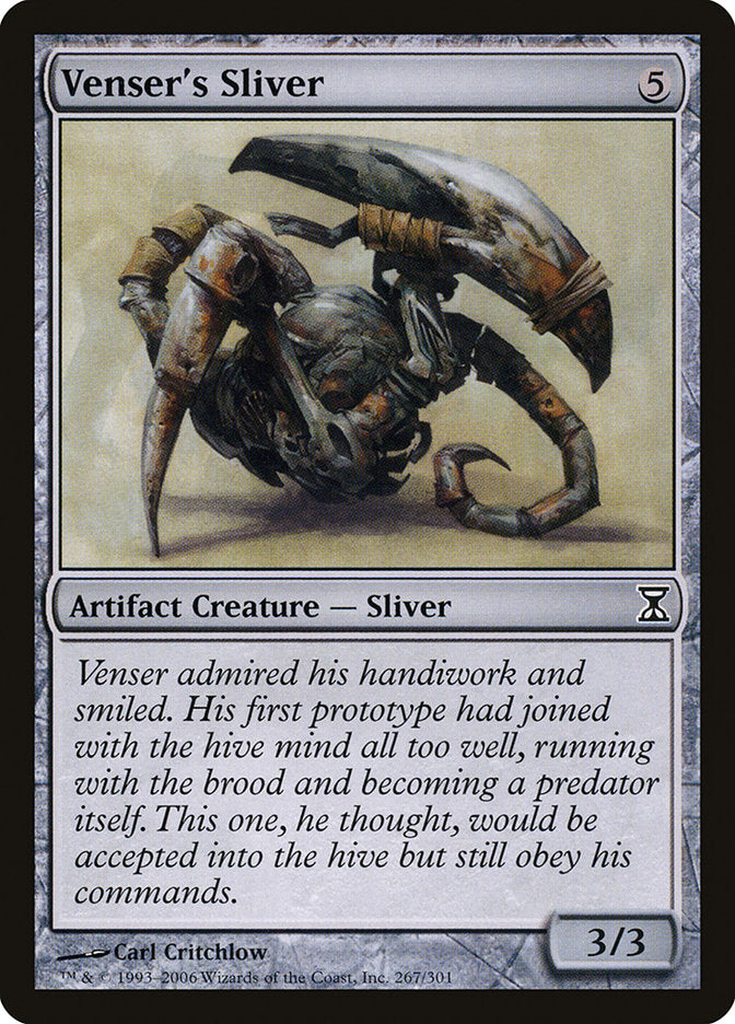 Venser's Sliver [Time Spiral] | Shuffle n Cut Hobbies & Games