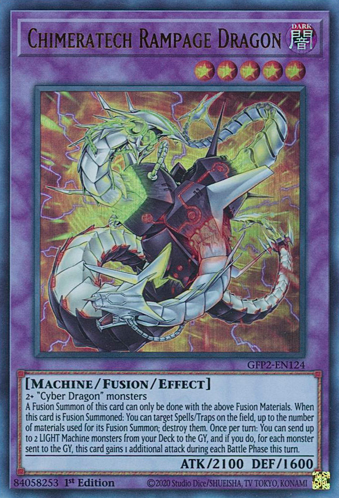 Chimeratech Rampage Dragon [GFP2-EN124] Ultra Rare | Shuffle n Cut Hobbies & Games