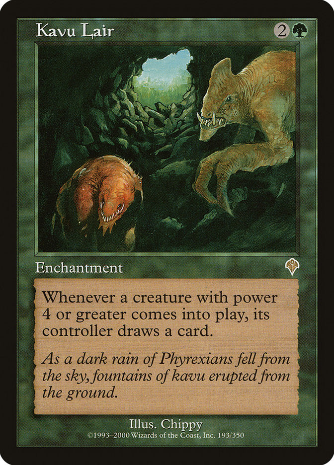 Kavu Lair [Invasion] | Shuffle n Cut Hobbies & Games