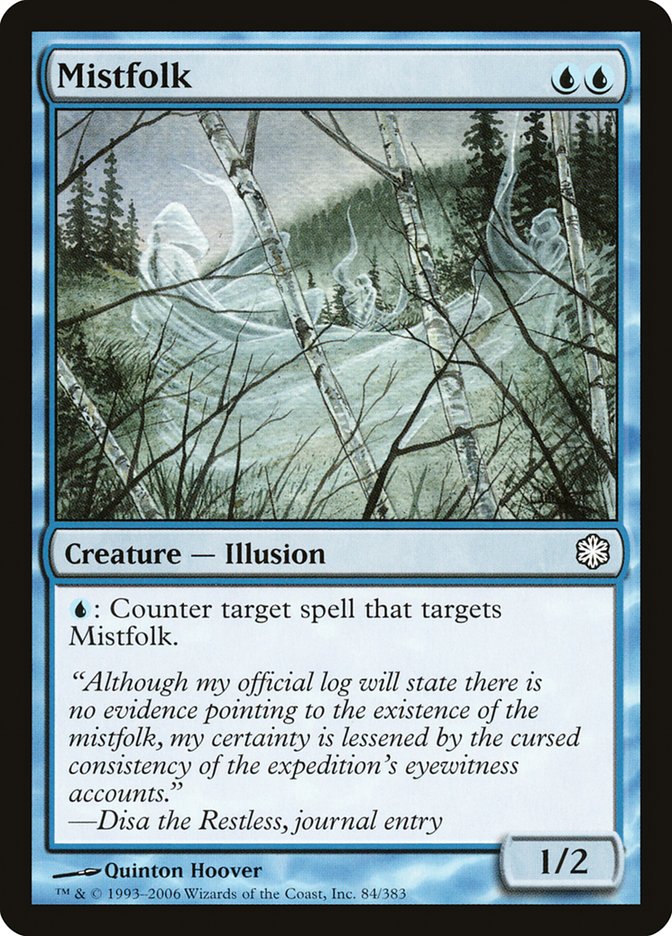 Mistfolk [Coldsnap Theme Decks] | Shuffle n Cut Hobbies & Games