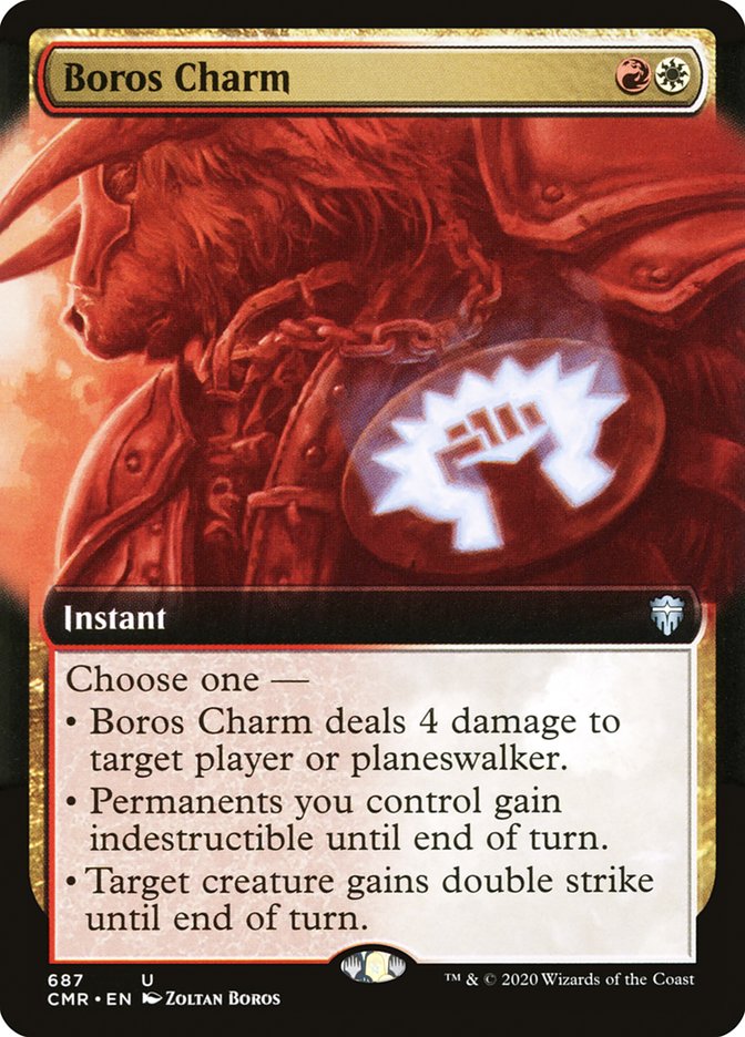 Boros Charm (Extended Art) [Commander Legends] | Shuffle n Cut Hobbies & Games