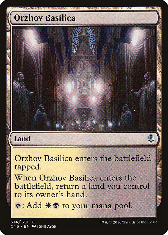 Orzhov Basilica [Commander 2016] | Shuffle n Cut Hobbies & Games