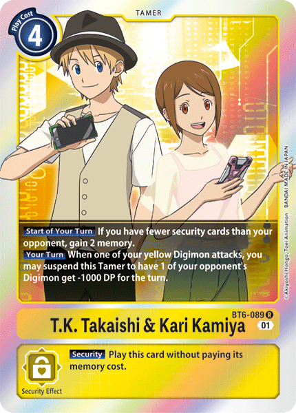 T.K. Takaishi & Kari Kamiya [BT6-089] [Double Diamond] | Shuffle n Cut Hobbies & Games