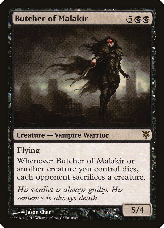Butcher of Malakir [Duel Decks: Sorin vs. Tibalt] | Shuffle n Cut Hobbies & Games