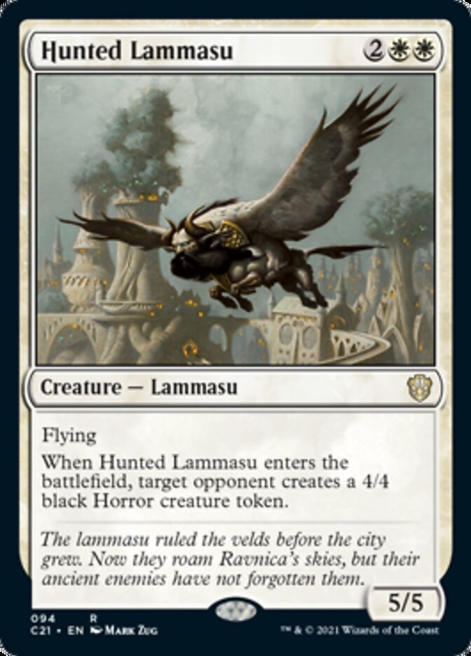 Hunted Lammasu [Commander 2021] | Shuffle n Cut Hobbies & Games