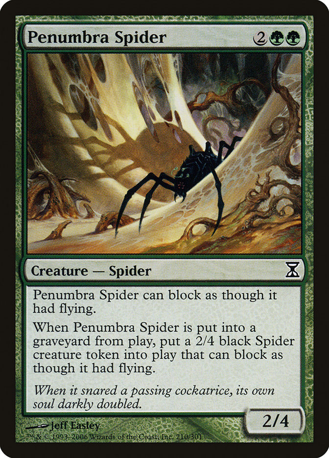 Penumbra Spider [Time Spiral] | Shuffle n Cut Hobbies & Games