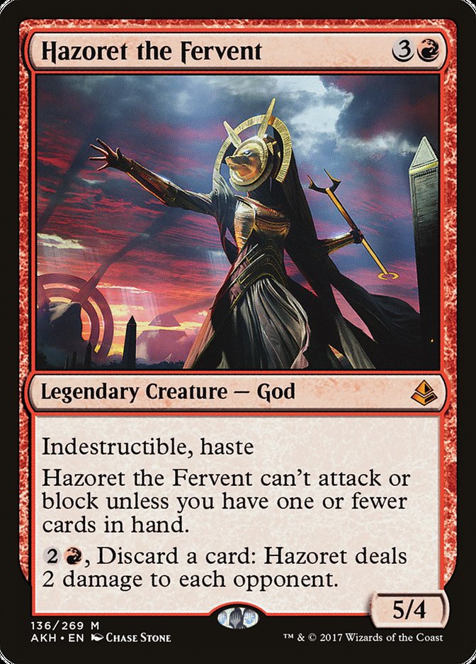 Hazoret the Fervent [Amonkhet] | Shuffle n Cut Hobbies & Games