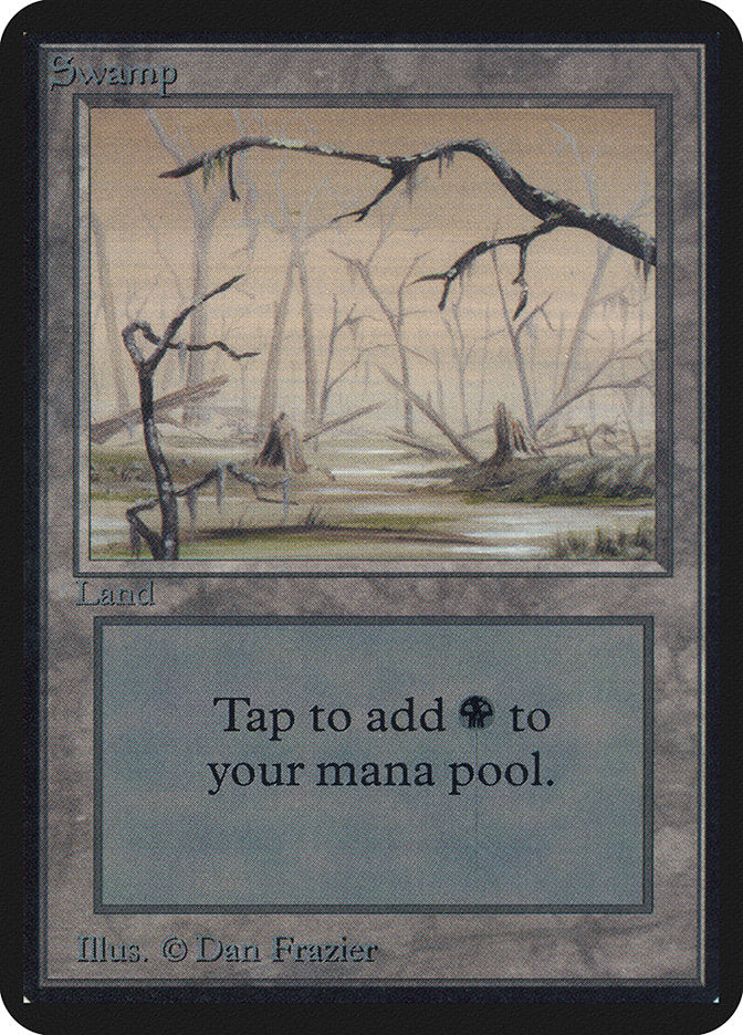 Swamp (291) [Alpha Edition] | Shuffle n Cut Hobbies & Games