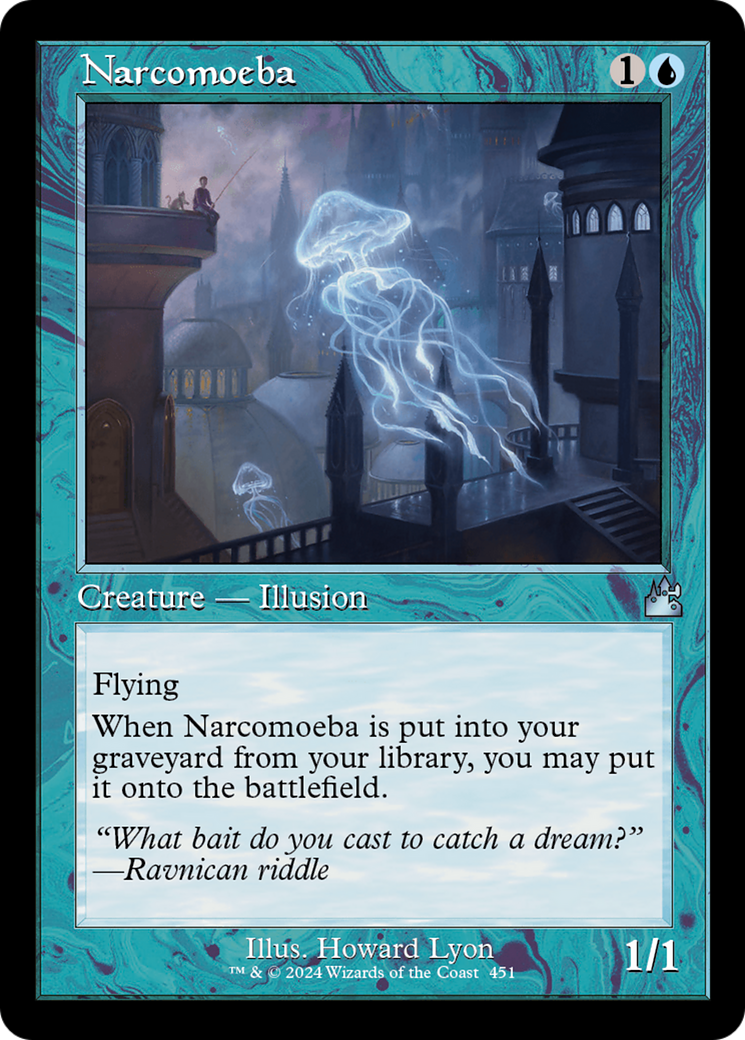 Narcomoeba (Retro Frame) [Ravnica Remastered] | Shuffle n Cut Hobbies & Games