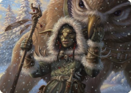Owlbear Shepherd Art Card [Commander Legends: Battle for Baldur's Gate Art Series] | Shuffle n Cut Hobbies & Games