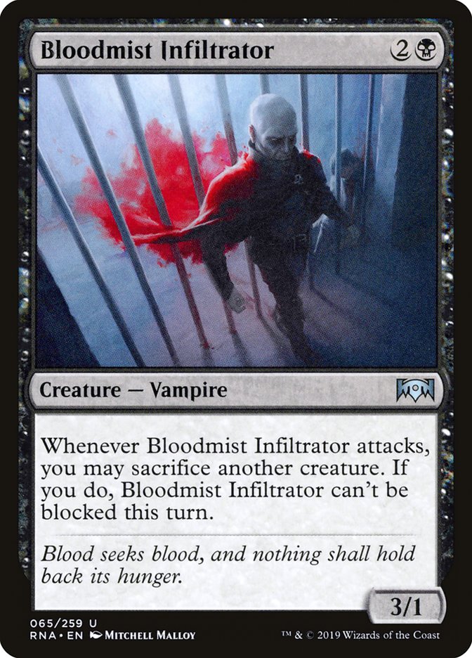 Bloodmist Infiltrator [Ravnica Allegiance] | Shuffle n Cut Hobbies & Games