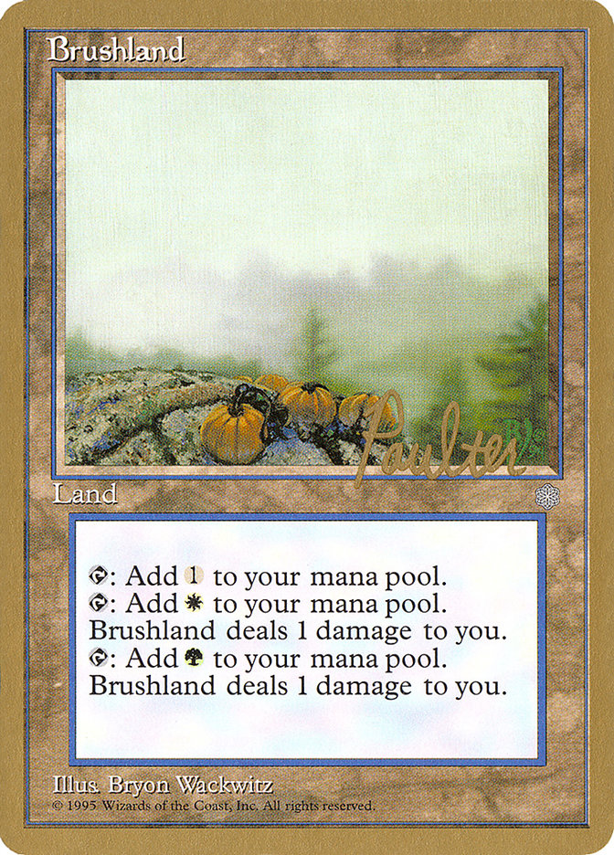 Brushland (Preston Poulter) [Pro Tour Collector Set] | Shuffle n Cut Hobbies & Games