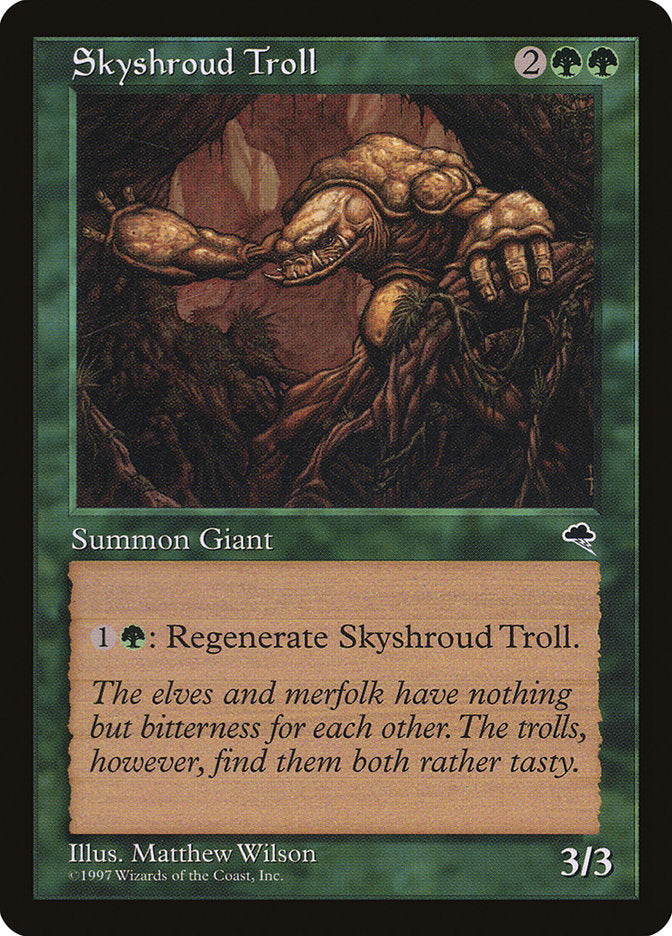 Skyshroud Troll [Tempest] | Shuffle n Cut Hobbies & Games