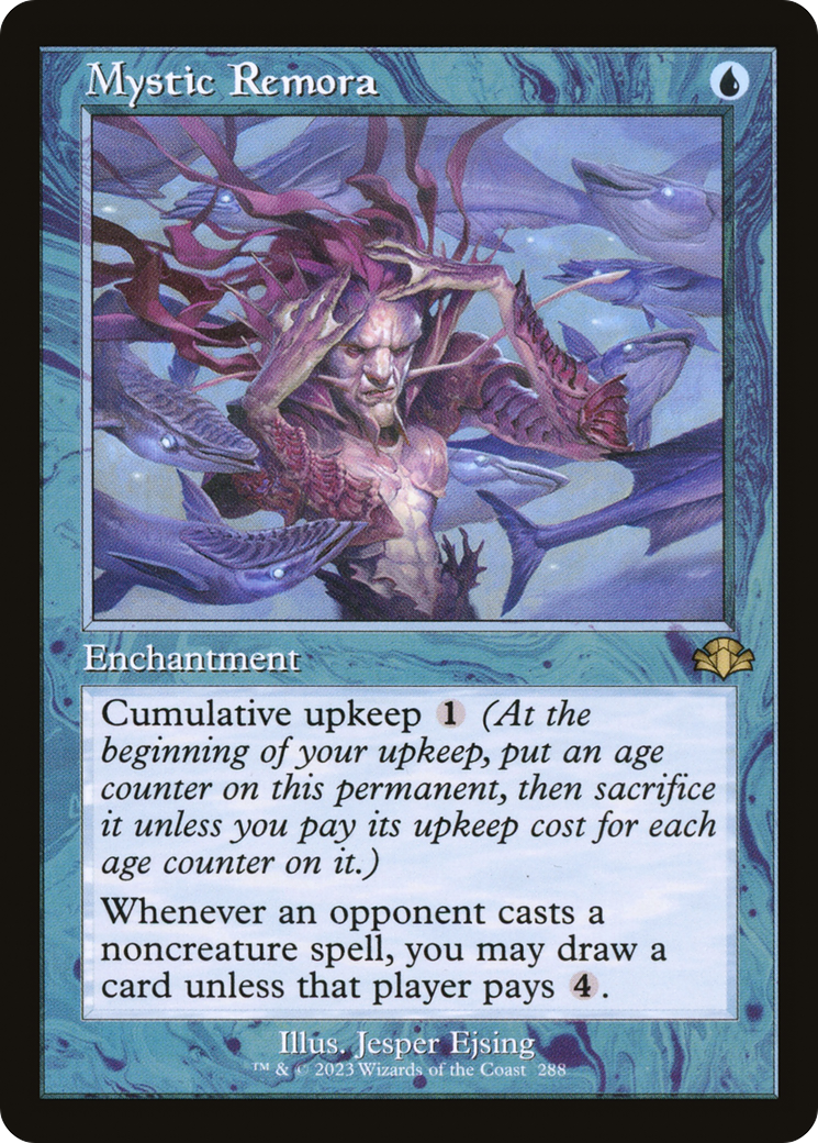 Mystic Remora (Retro) [Dominaria Remastered] | Shuffle n Cut Hobbies & Games