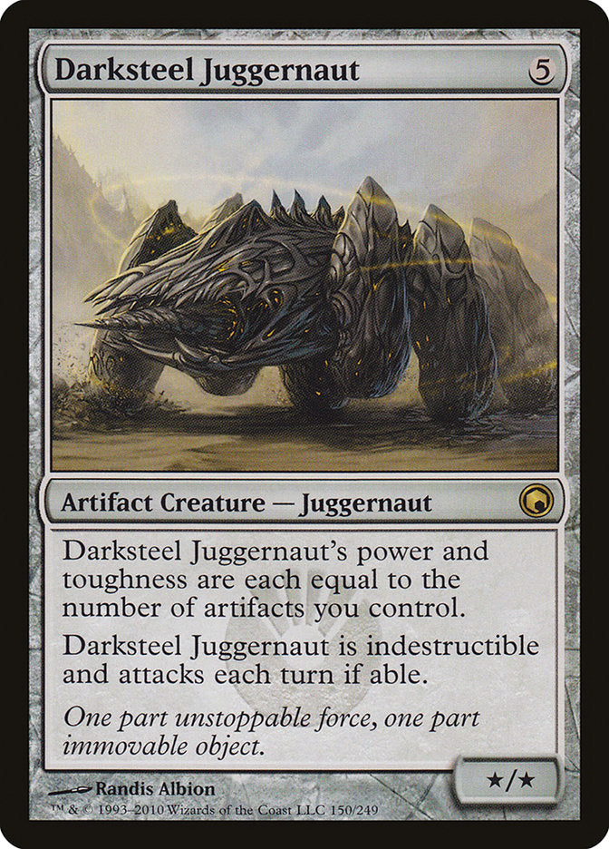 Darksteel Juggernaut [Scars of Mirrodin] | Shuffle n Cut Hobbies & Games