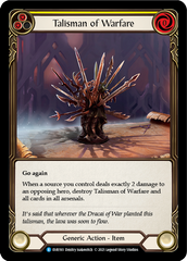 Talisman of Warfare [EVR193] (Everfest)  1st Edition Cold Foil | Shuffle n Cut Hobbies & Games