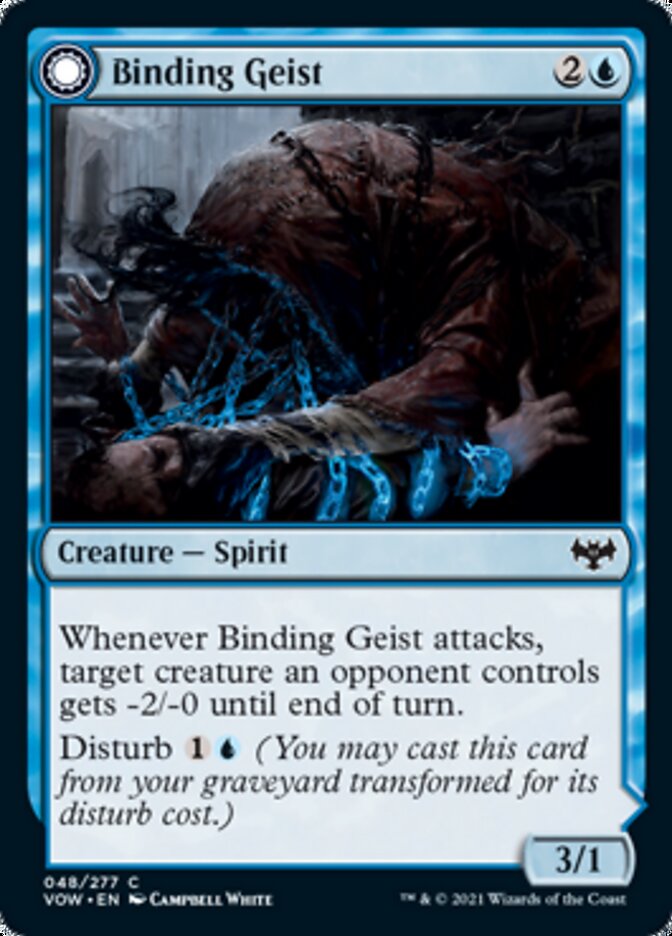 Binding Geist // Spectral Binding [Innistrad: Crimson Vow] | Shuffle n Cut Hobbies & Games