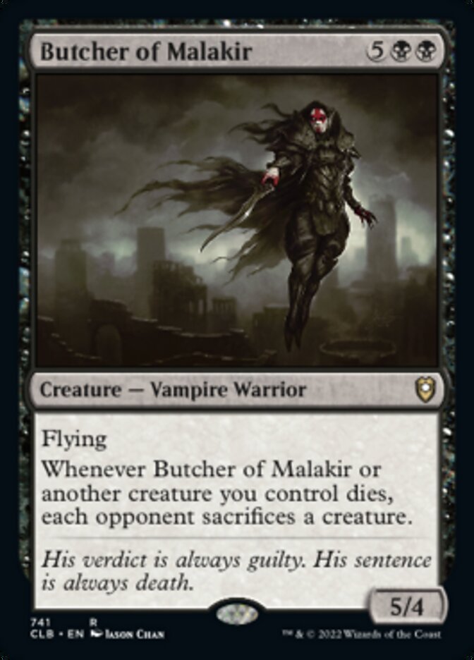 Butcher of Malakir [Commander Legends: Battle for Baldur's Gate] | Shuffle n Cut Hobbies & Games