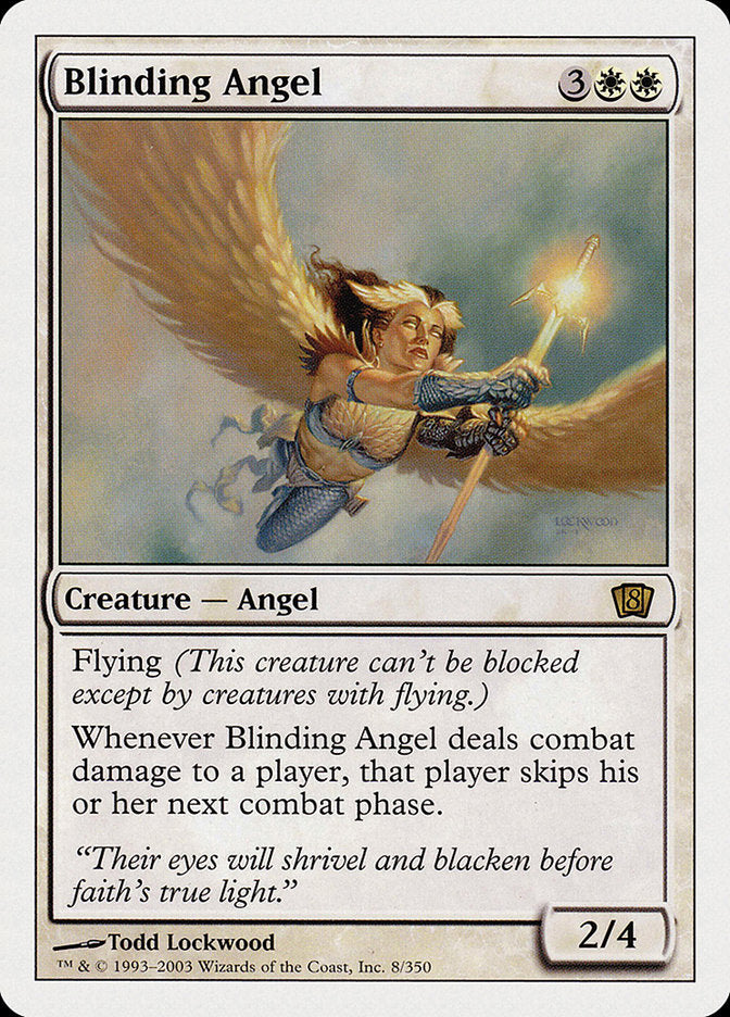 Blinding Angel [Eighth Edition] | Shuffle n Cut Hobbies & Games