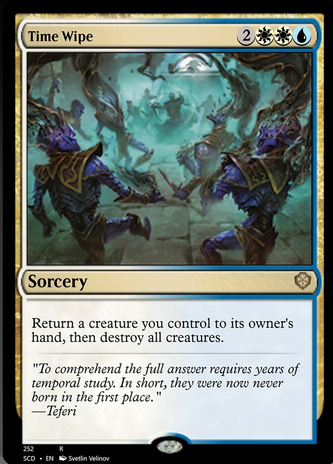 Time Wipe [Starter Commander Decks] | Shuffle n Cut Hobbies & Games