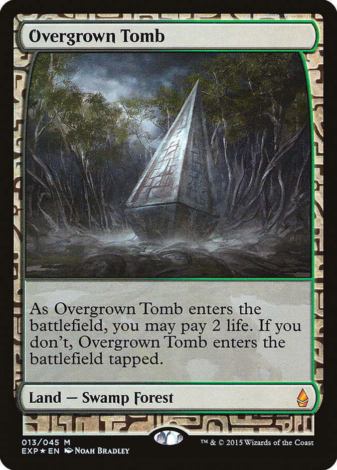 Overgrown Tomb [Zendikar Expeditions] | Shuffle n Cut Hobbies & Games