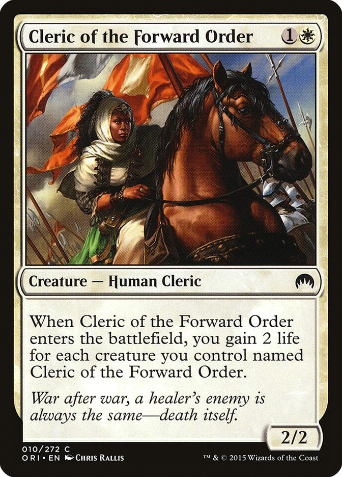 Cleric of the Forward Order [Magic Origins] | Shuffle n Cut Hobbies & Games