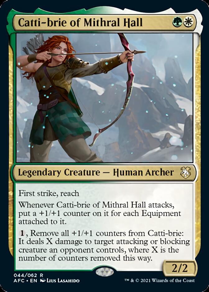 Catti-brie of Mithral Hall [Dungeons & Dragons: Adventures in the Forgotten Realms Commander] | Shuffle n Cut Hobbies & Games