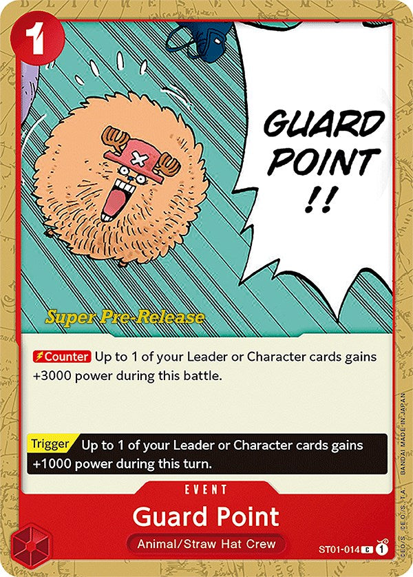 Guard Point [Super Pre-Release Starter Deck: Straw Hat Crew] | Shuffle n Cut Hobbies & Games