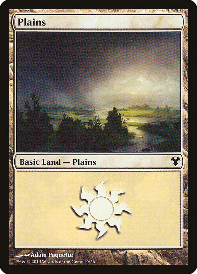 Plains (19) [Modern Event Deck 2014] | Shuffle n Cut Hobbies & Games