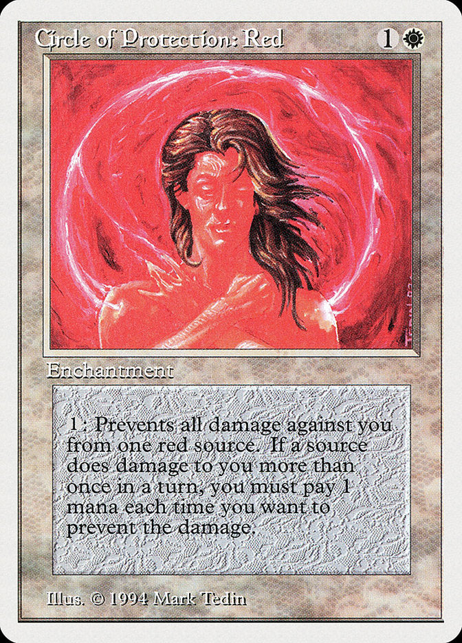 Circle of Protection: Red [Summer Magic / Edgar] | Shuffle n Cut Hobbies & Games