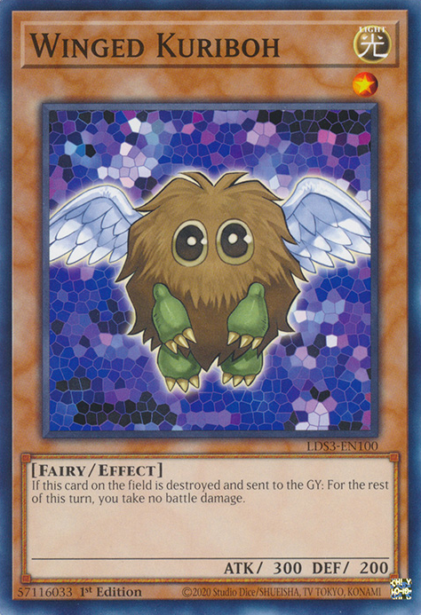 Winged Kuriboh [LDS3-EN100] Common | Shuffle n Cut Hobbies & Games