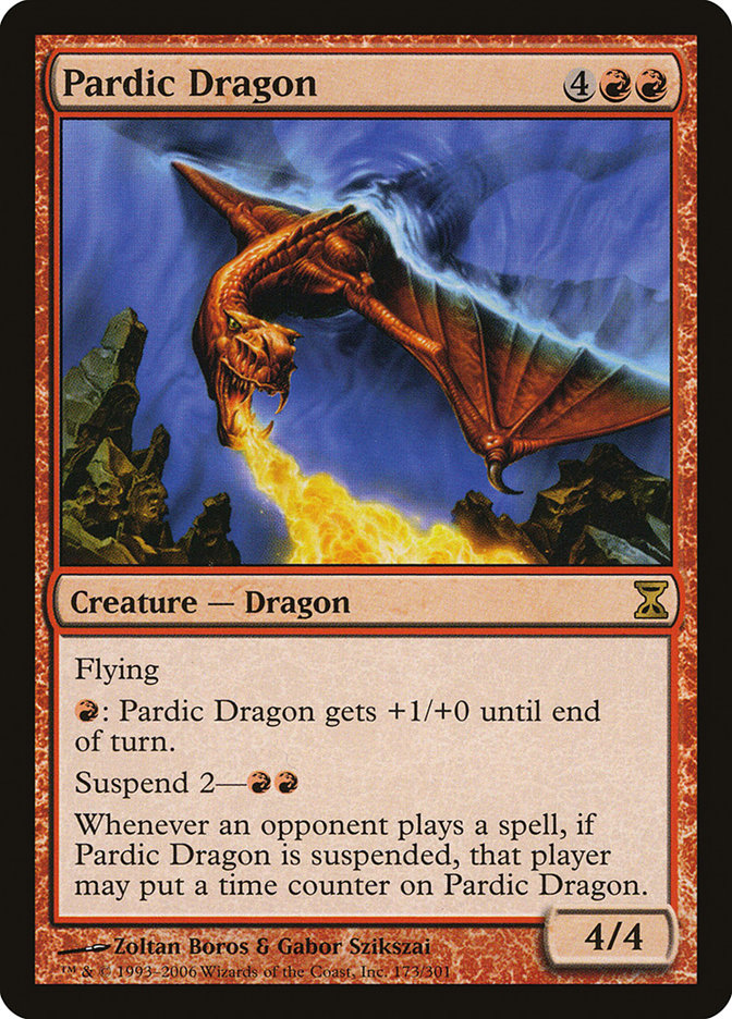 Pardic Dragon [Time Spiral] | Shuffle n Cut Hobbies & Games