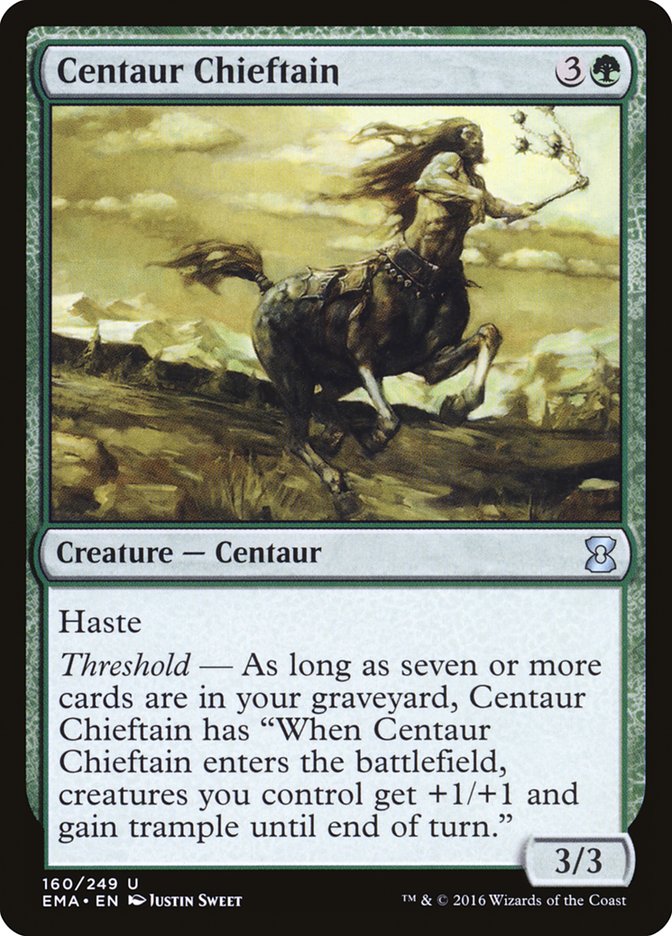 Centaur Chieftain [Eternal Masters] | Shuffle n Cut Hobbies & Games