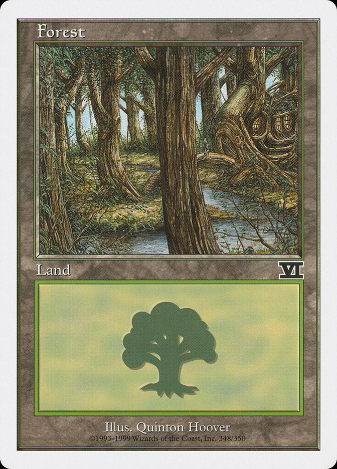 Forest (348) [Classic Sixth Edition] | Shuffle n Cut Hobbies & Games