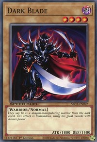 Dark Blade [SBCB-EN092] Common | Shuffle n Cut Hobbies & Games