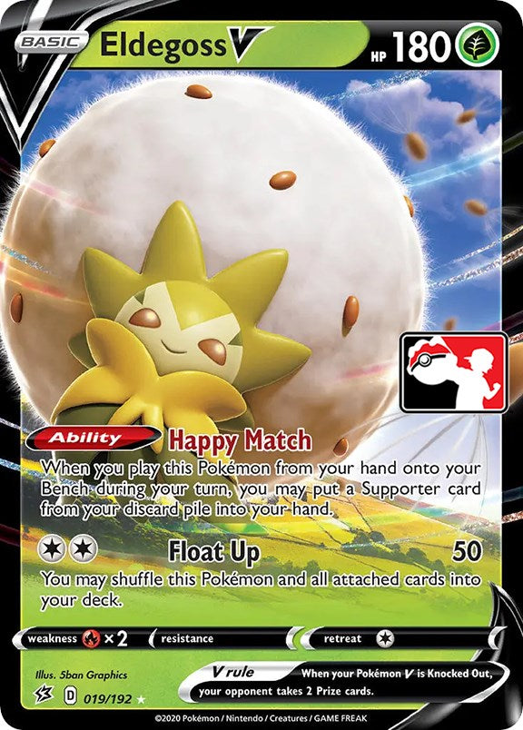 Eldegoss V (019/192) [Prize Pack Series One] | Shuffle n Cut Hobbies & Games