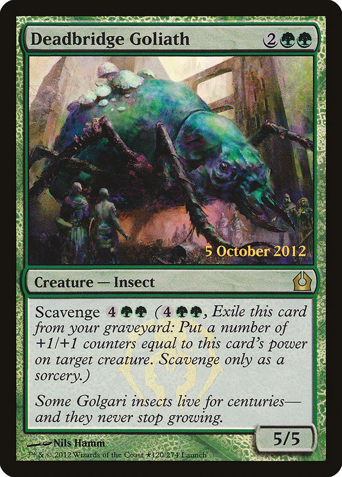 Deadbridge Goliath [Return to Ravnica Prerelease Promos] | Shuffle n Cut Hobbies & Games