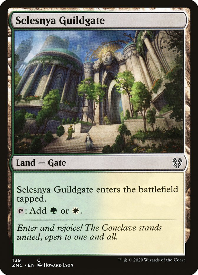 Selesnya Guildgate [Zendikar Rising Commander] | Shuffle n Cut Hobbies & Games