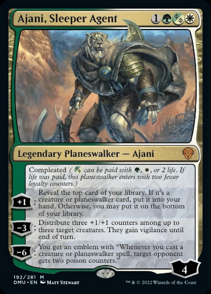 Ajani, Sleeper Agent [Dominaria United] | Shuffle n Cut Hobbies & Games